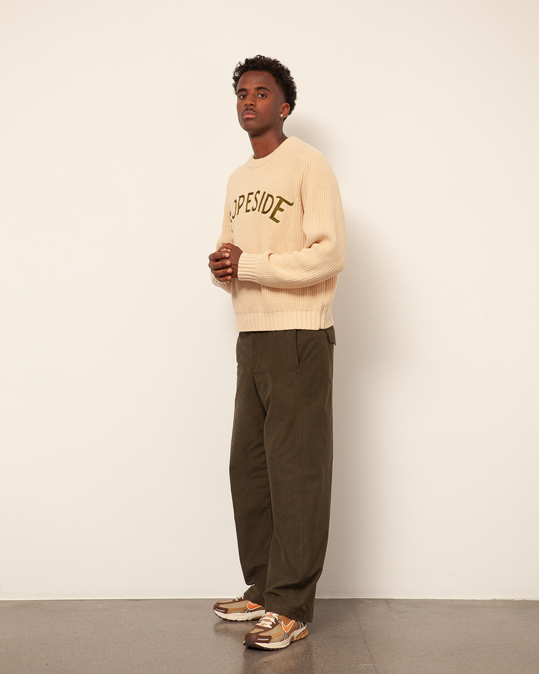 Knit Sweater - Beige
