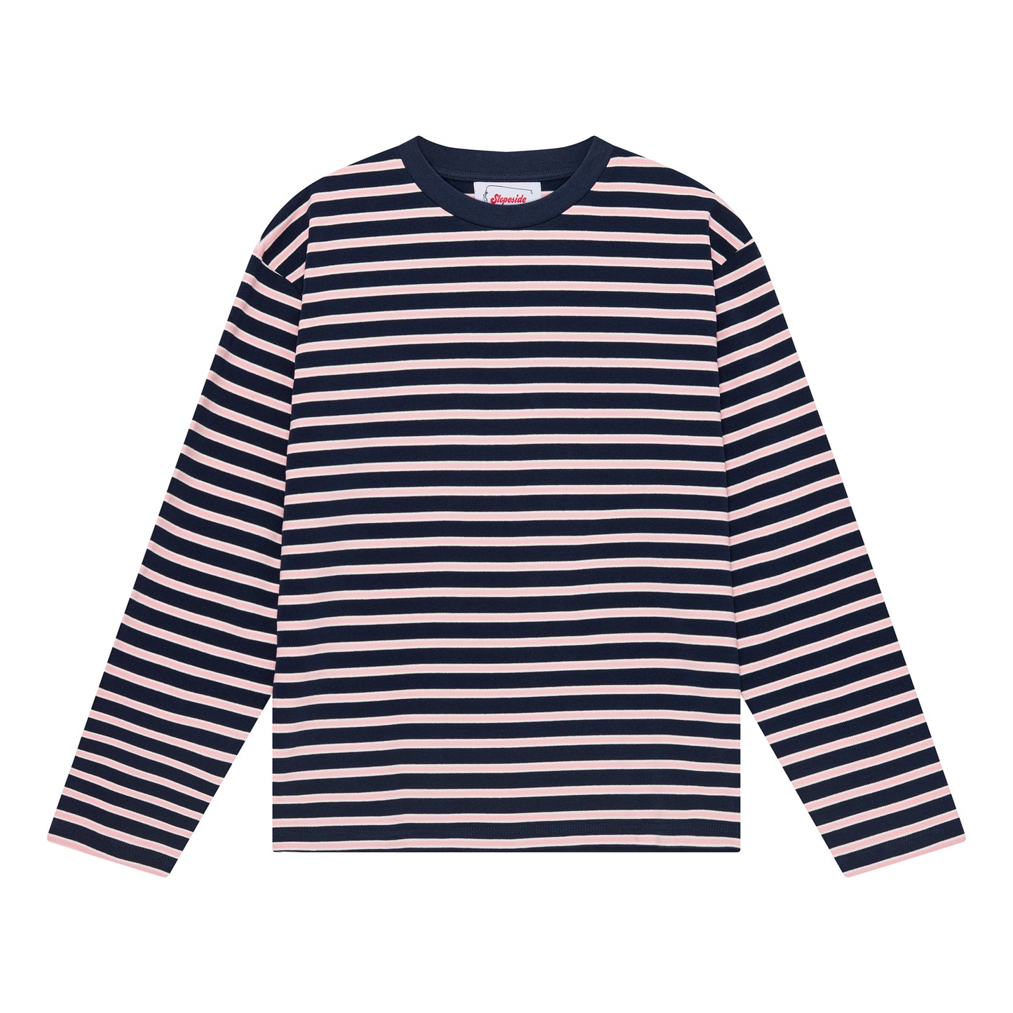 Striped Longsleeve - Blue/Pink