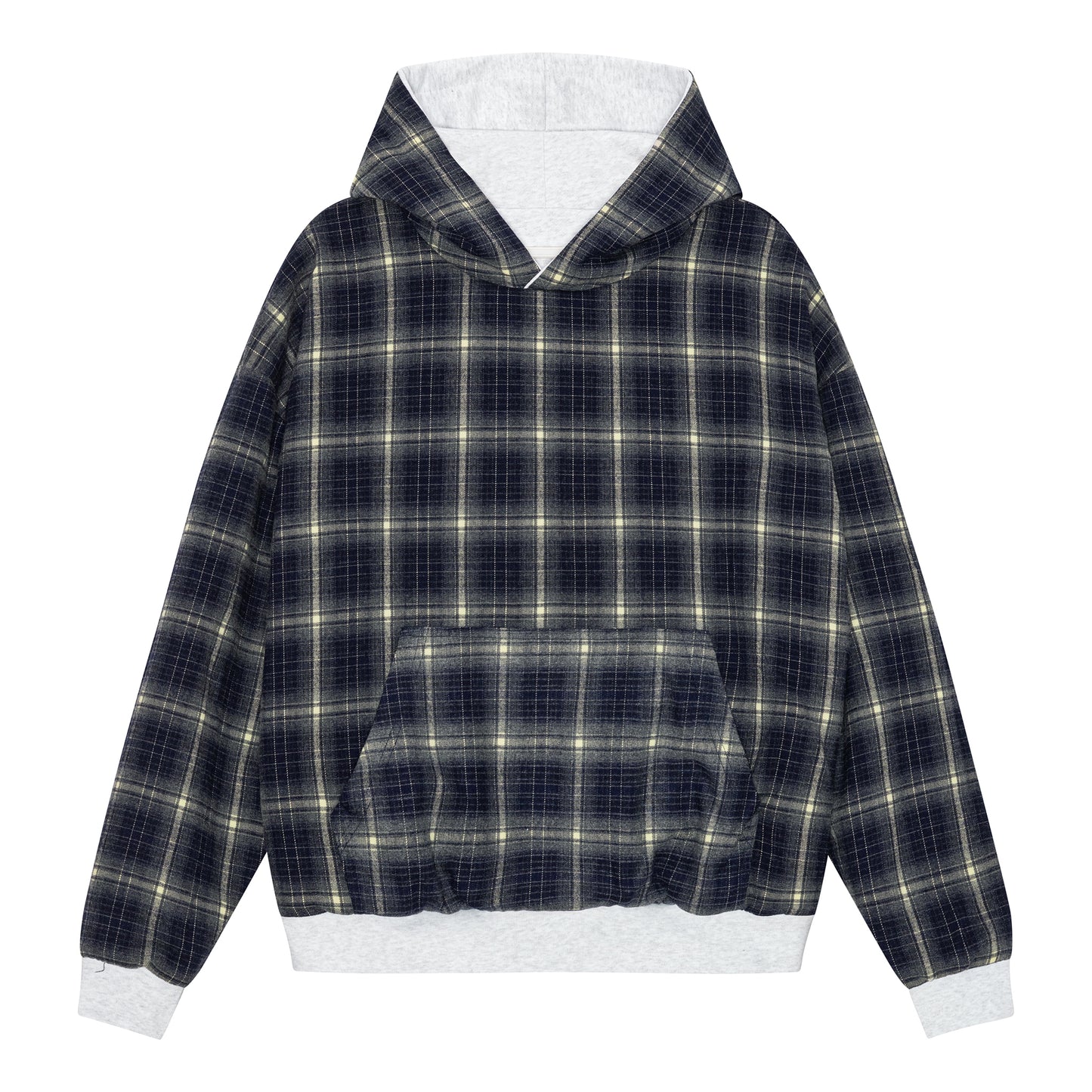 Reversible Hoodie - Grey