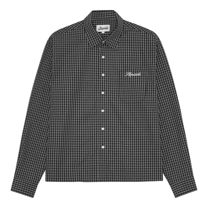 Black Shirt - Embroidered Back & Front Logo