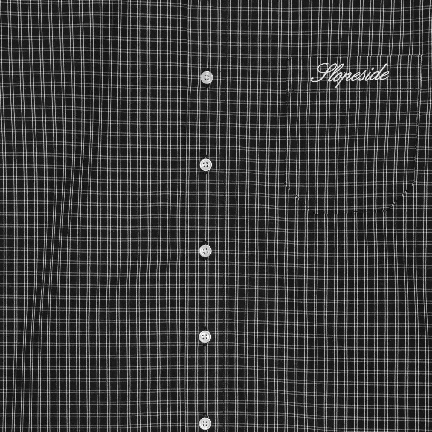 Black Shirt - Embroidered Back & Front Logo