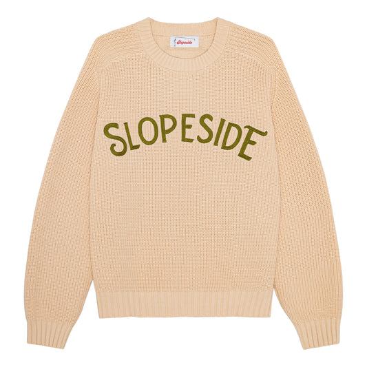 Knit Sweater - Beige