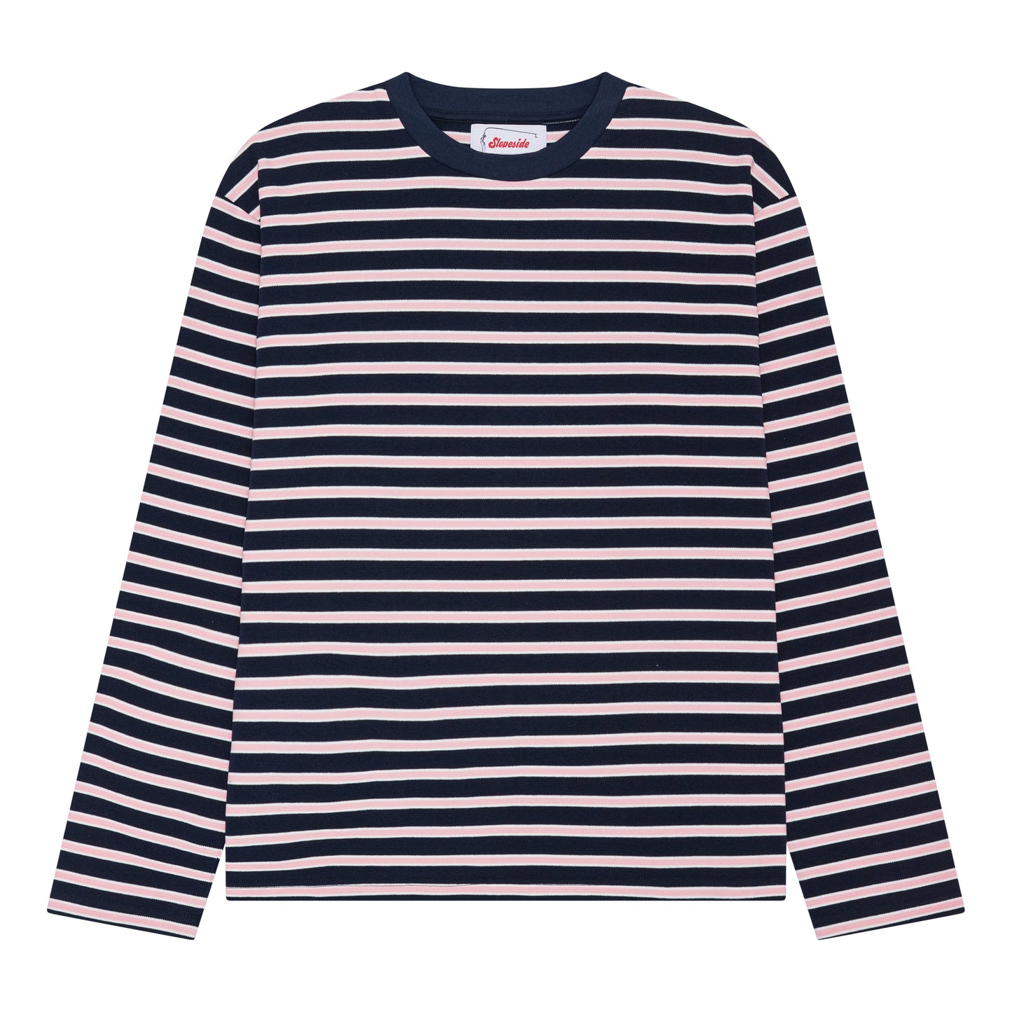 Striped Longsleeve - Blue/Pink
