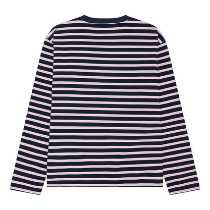 Striped Longsleeve - Blue/Pink