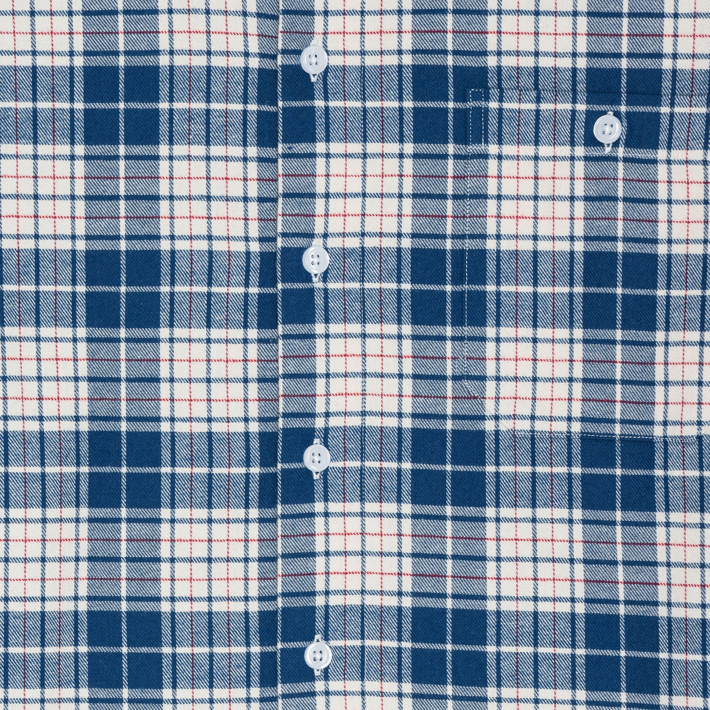 Doubled Layered Shirt - Blue