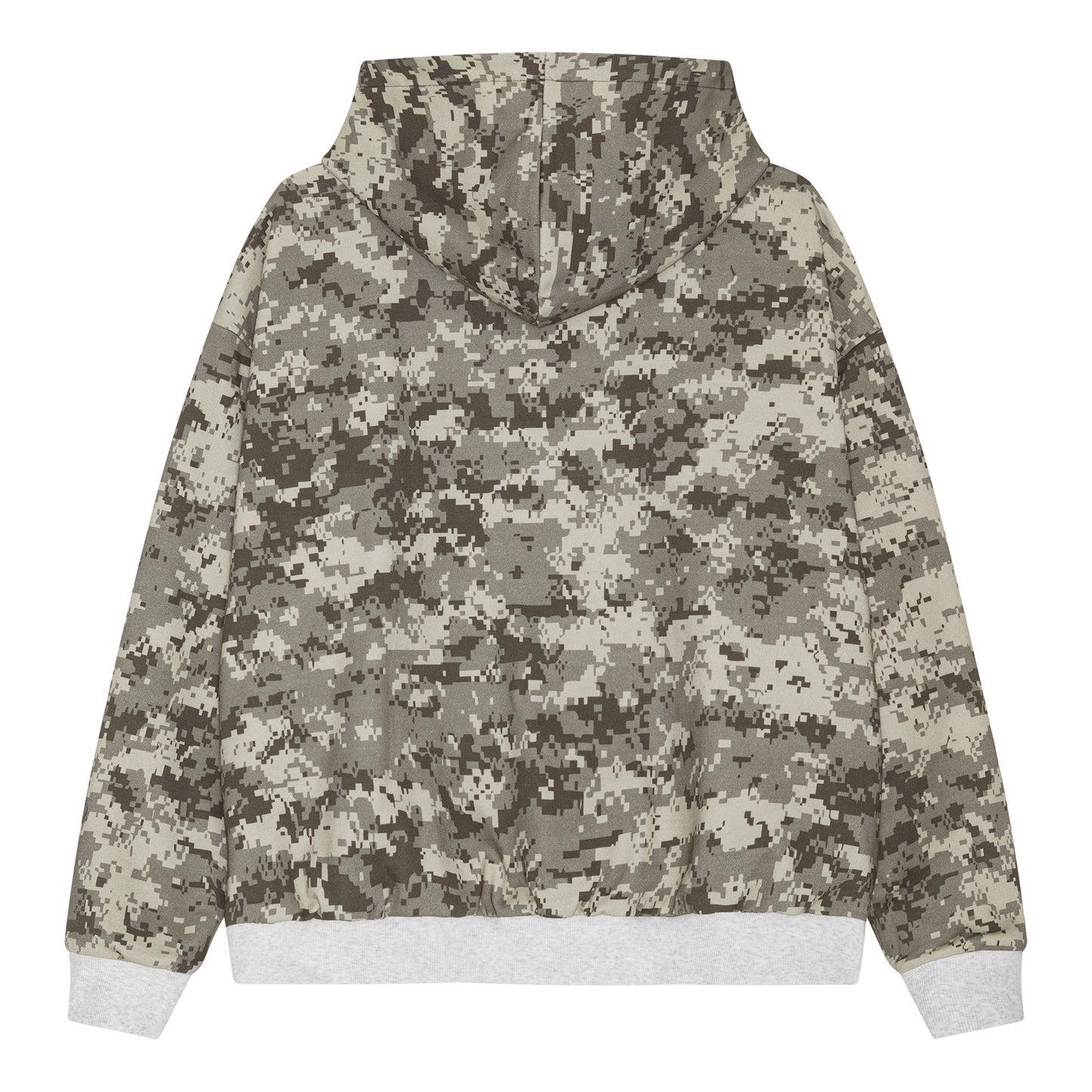 Reversible Hoodie - Grey