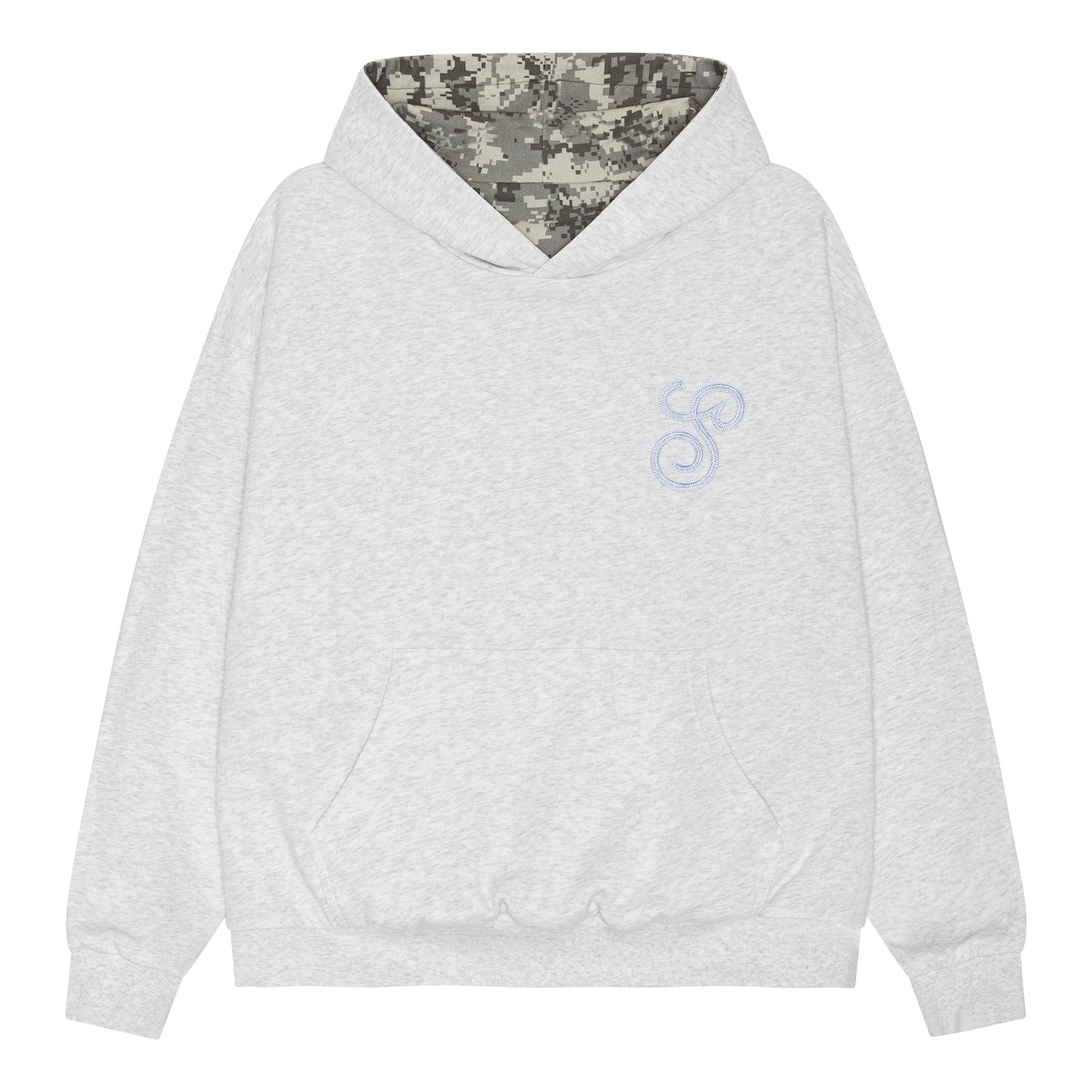 Reversible Hoodie - Grey