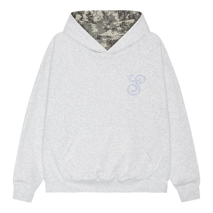 Reversible Hoodie - Grey