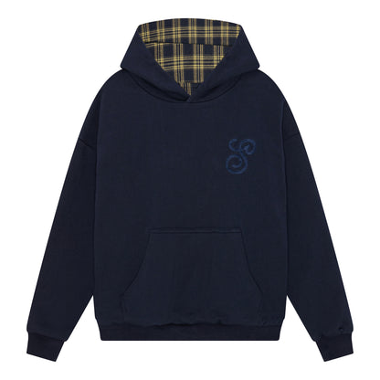 Reversible Hoodie - Dark Blue