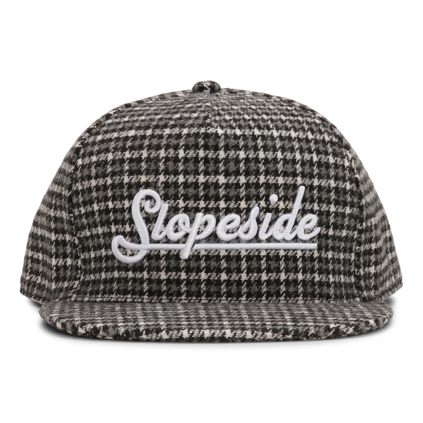 Slopeside Cap - Gray Checkered
