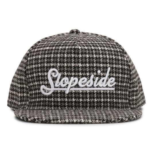 Slopeside Cap - Gray Checkered