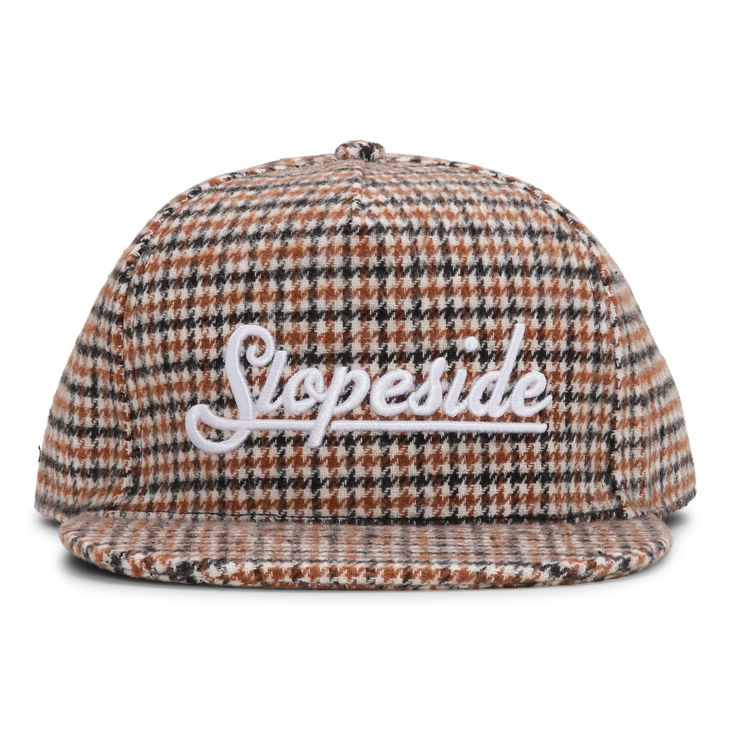 Slopeside Cap - Beige Checkered