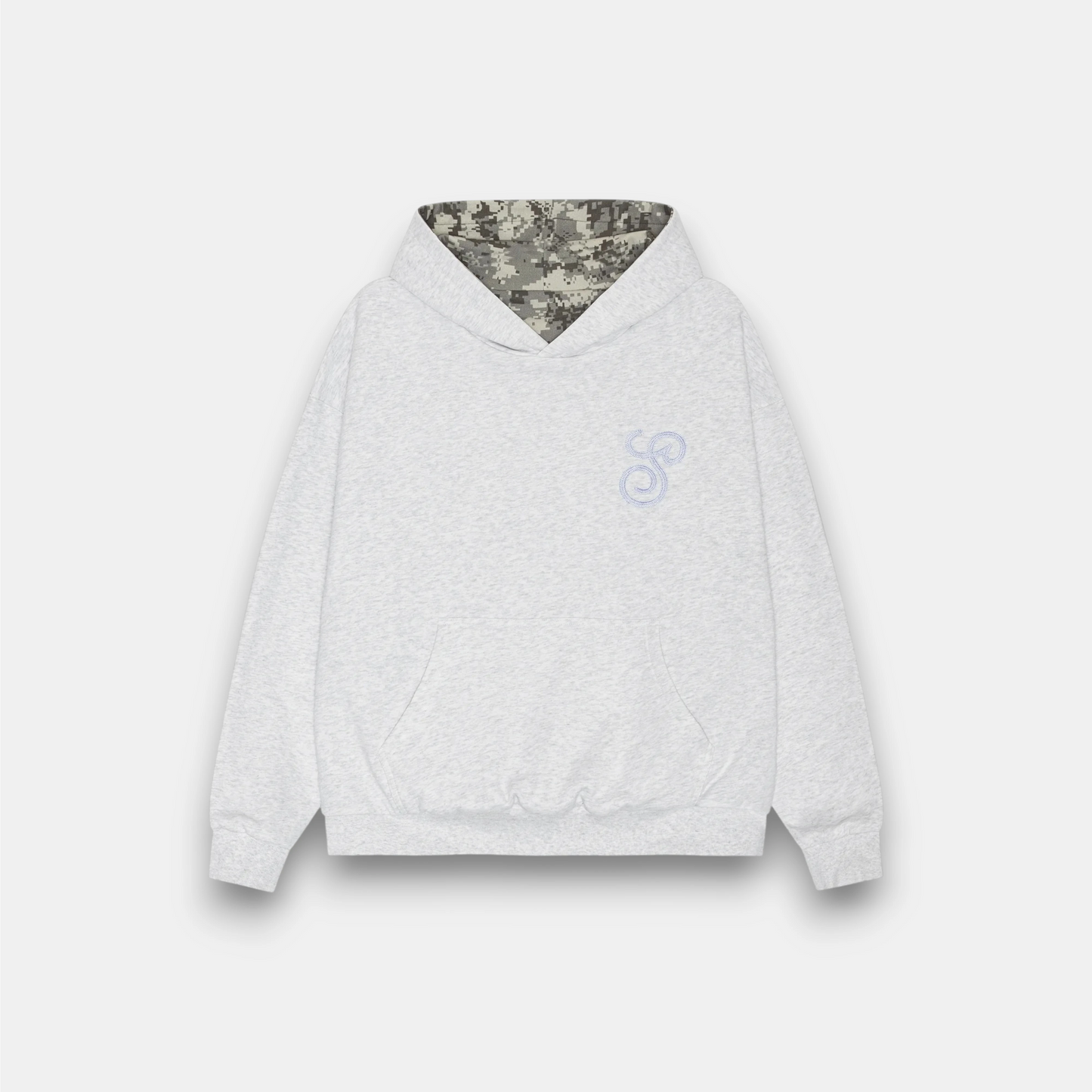 REVERSIBLE HOODIE GREY