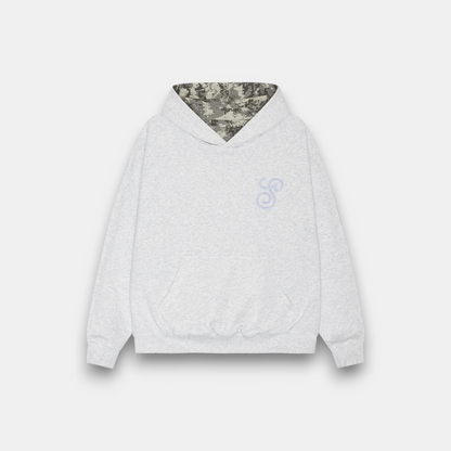 REVERSIBLE HOODIE GREY