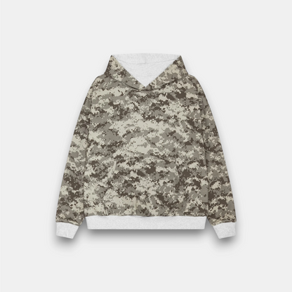 REVERSIBLE HOODIE GREY