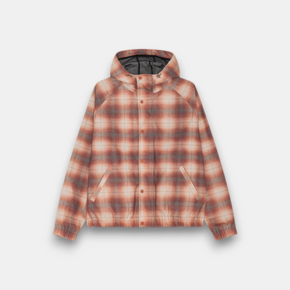 CHECKERED JACKET RED