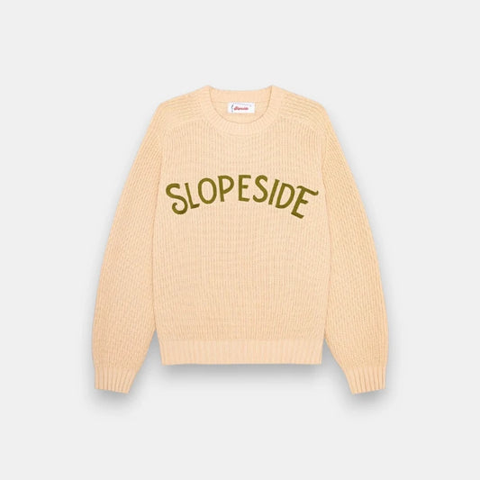 KNIT SWEATER - BEIGE