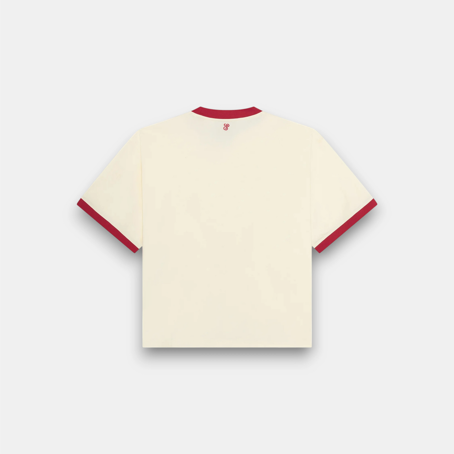 RINGER TEE CREAM