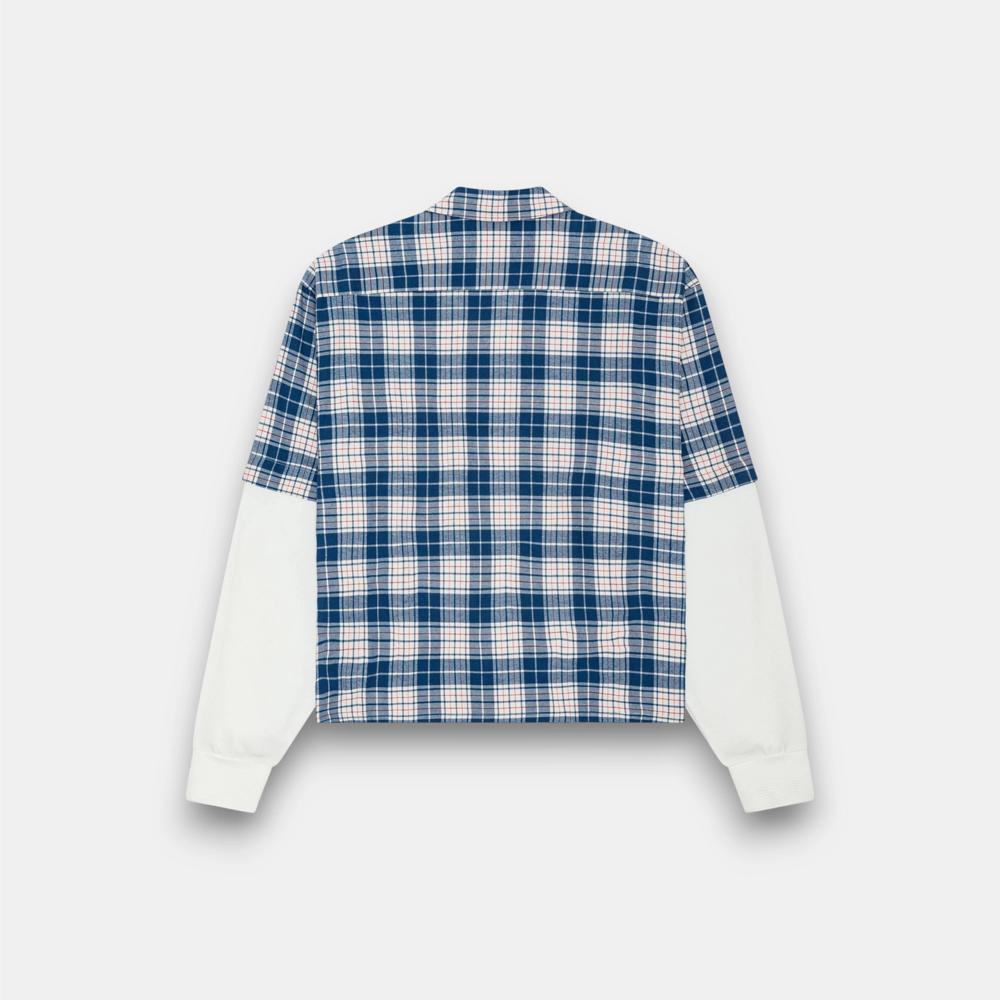 DOUBLED LAYERED SHIRT BLUE