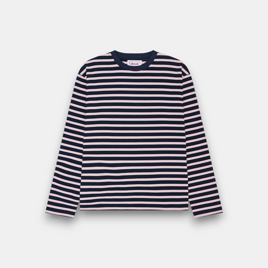 STRIPED LONGSLEEVE BLUE/PINK