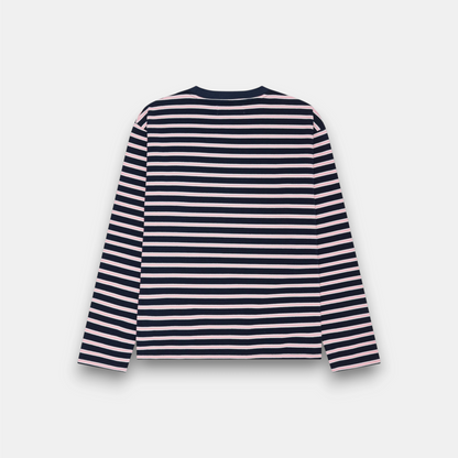 STRIPED LONGSLEEVE BLUE/PINK